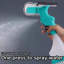Brosse grattoir 4 en 1 bleu