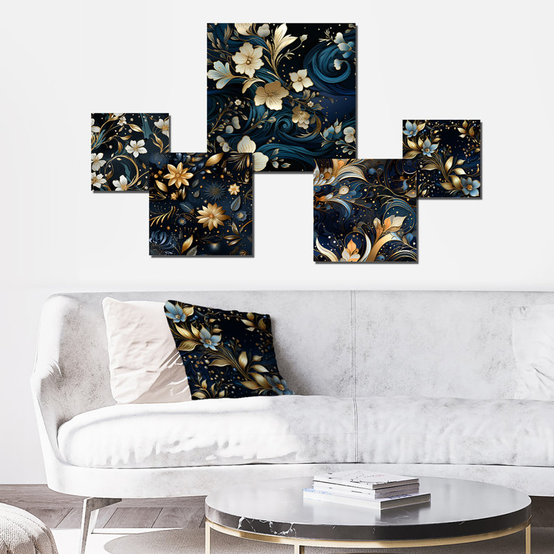 Therrien - Ensemble abstrait d'art mural de 5
