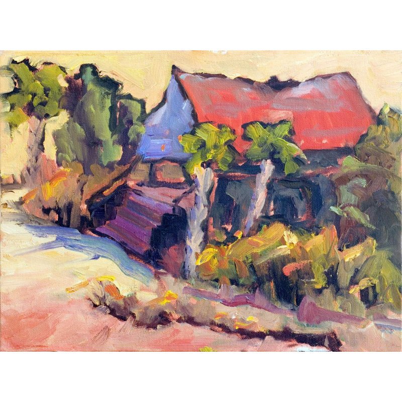 Island Fever by John Beard - Artist Enhanced Canvas Print, 30" H x 40" W x 2" D, Unframed
