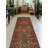 One-of-a-Kind 3'4" X 12'9" 1980s Runner Wool Area Rug in