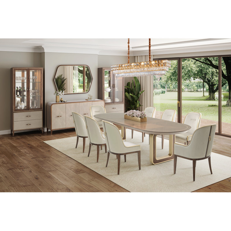 Houston Oval Dining Table - Walnut