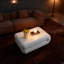 Table basse en fibre de verre FRP-286487627