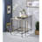 Yamila Mirrored Glass Top Nesting Tables