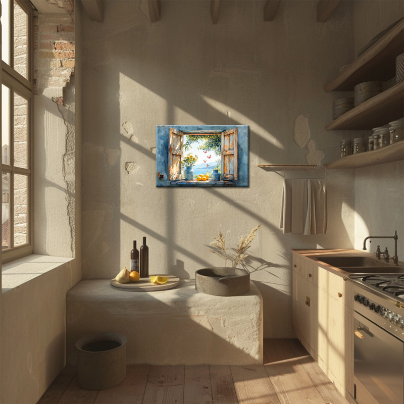 Toile Drolet, H 20 po x l 30 po