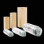 Indoor Sofa for Living Space, Sofa with Tufted Design, High-Density Sponge, and 2 Movable Ottomans-134096874