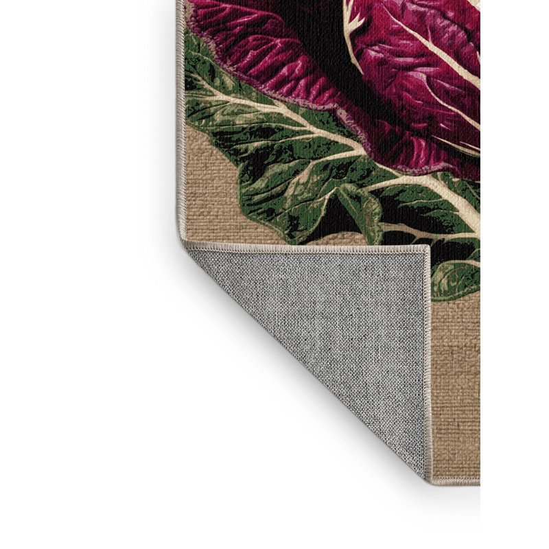  Tapis rouge lavable chou, Rectangulaire 8 pi x 12 pi