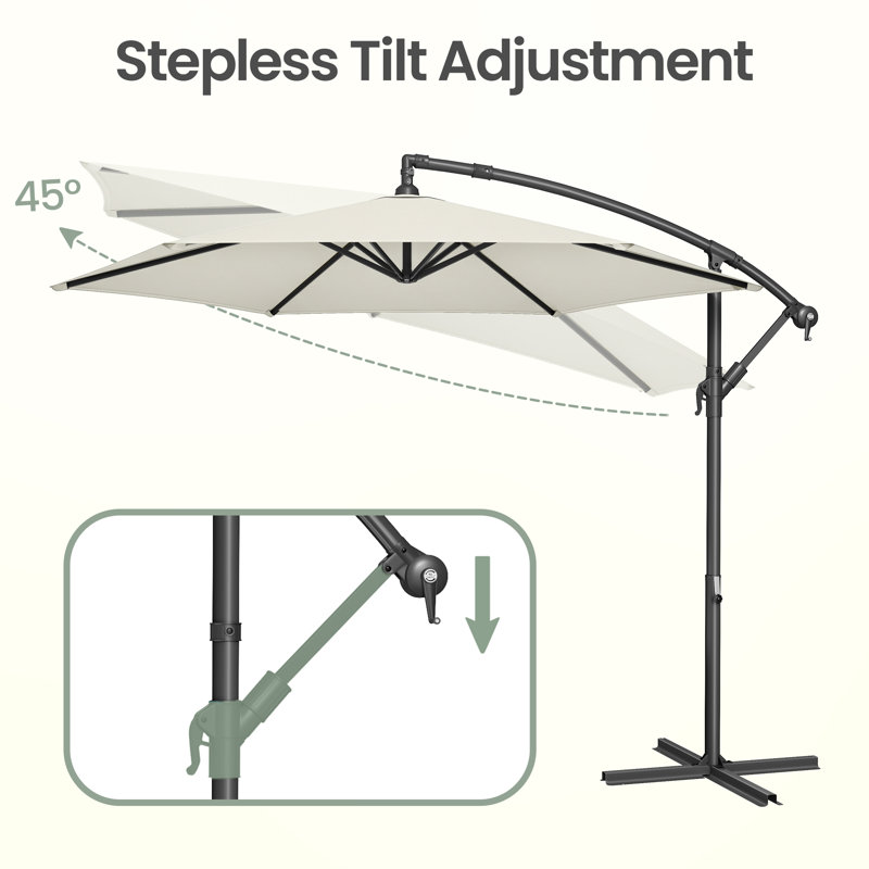 300cm Market Parasol, Beige