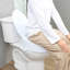 VEVOR Raised Toilet Seat 5" Raised 300 lbs Universal Toilet Riser for Elderly