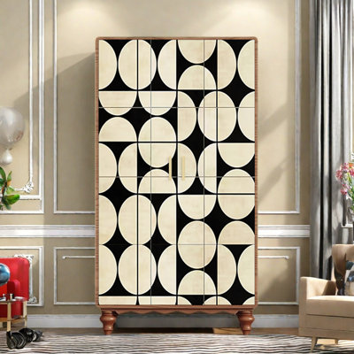 Garde-robe moderne pour chambre double