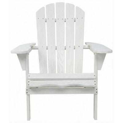 Chaise de patio en bois pour le jardin Chaise de patio Adirondack pliante en bois massif gaufré