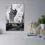 Gorilla City Seamstress Dramatic Elegant Gothic Gorilla Architecture City Wall Art Print by Andreas Magnusson - Wrapped Canvas Print-2127207689