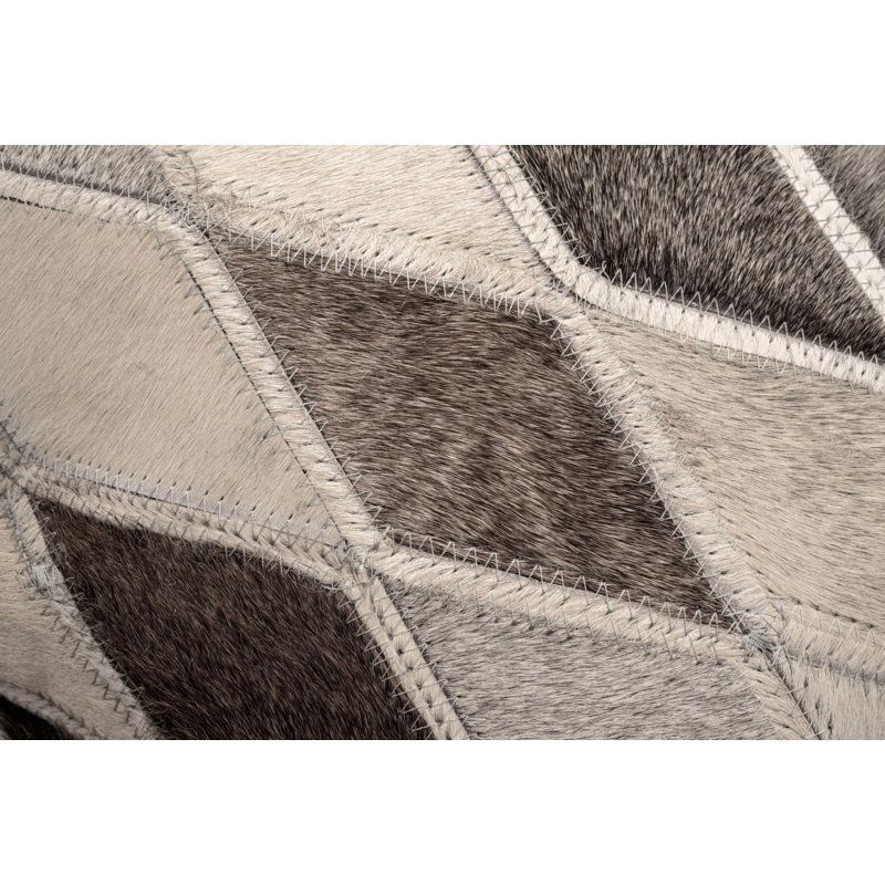 Coussins décoratifs en cuir de vache Canvello