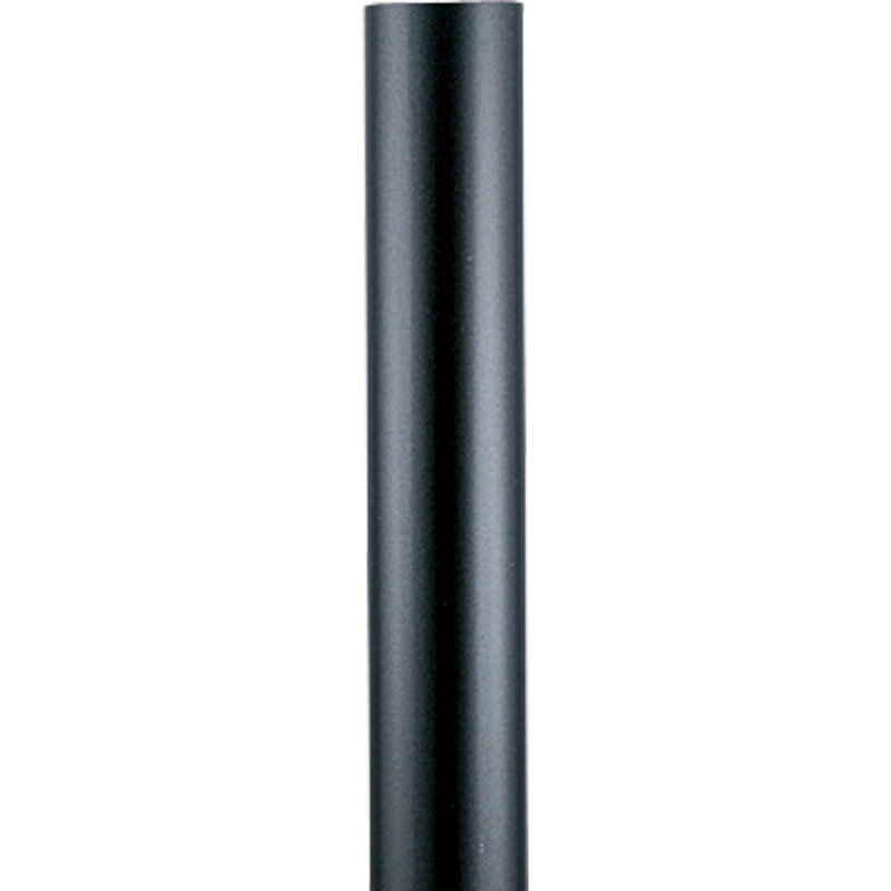Poteau Rawson (seulement), Thermolaquage noir, 84 po, Non
