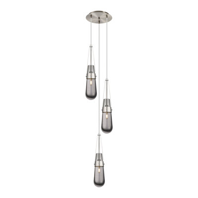 Luminaire suspendu grappe à 3 lumières Kimbolton