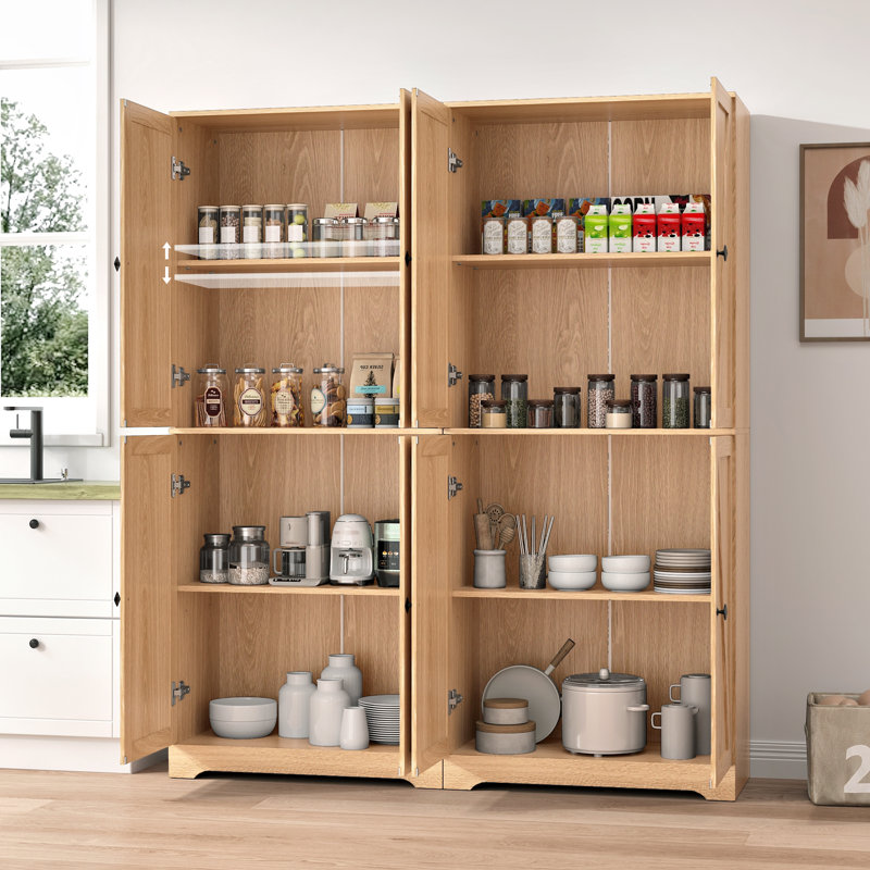 Armoire de rangement 72 po, Oak