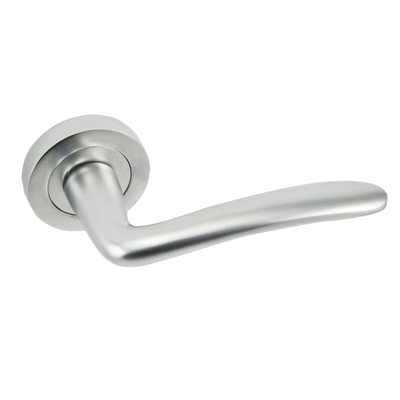 Liberty Hill Passage Door Handle, Polished Chrome