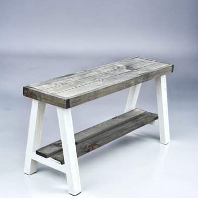 Minoo Solid Wood Storage Bench
