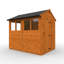 8x6w TigerFlex® Sunlit Apex Shed