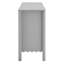 Buffet blanc festonné 4 portes Emmeline-106714565