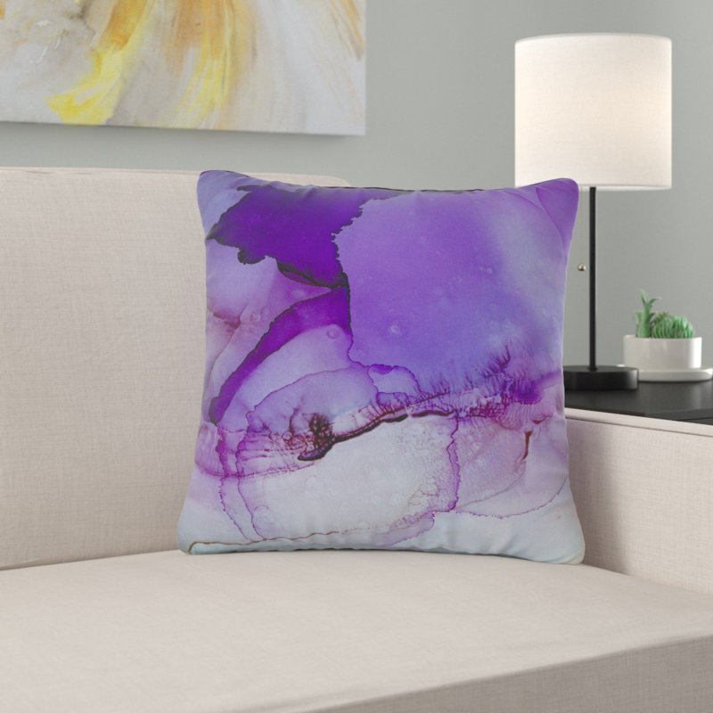  Coussin intérieur / extérieur Luminescent Jewel Tones, 18 po x 18 po, Intérieur