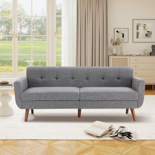 Delanie Cattaleya 78'' Square Arms Sofa