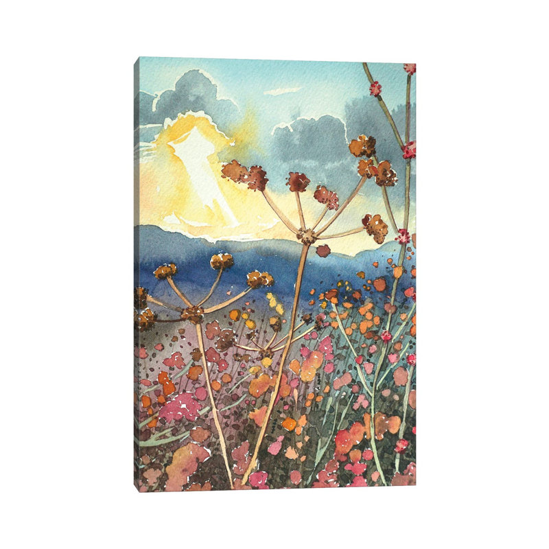 Winter Seed Heads In Tuna Canyon by Luisa Millicent - Wrapped Canvas Gallery-Wrapped Canvas Giclée