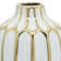 Stoneware Ceramic Vase Modern Decorative Accent with Sculptural Design