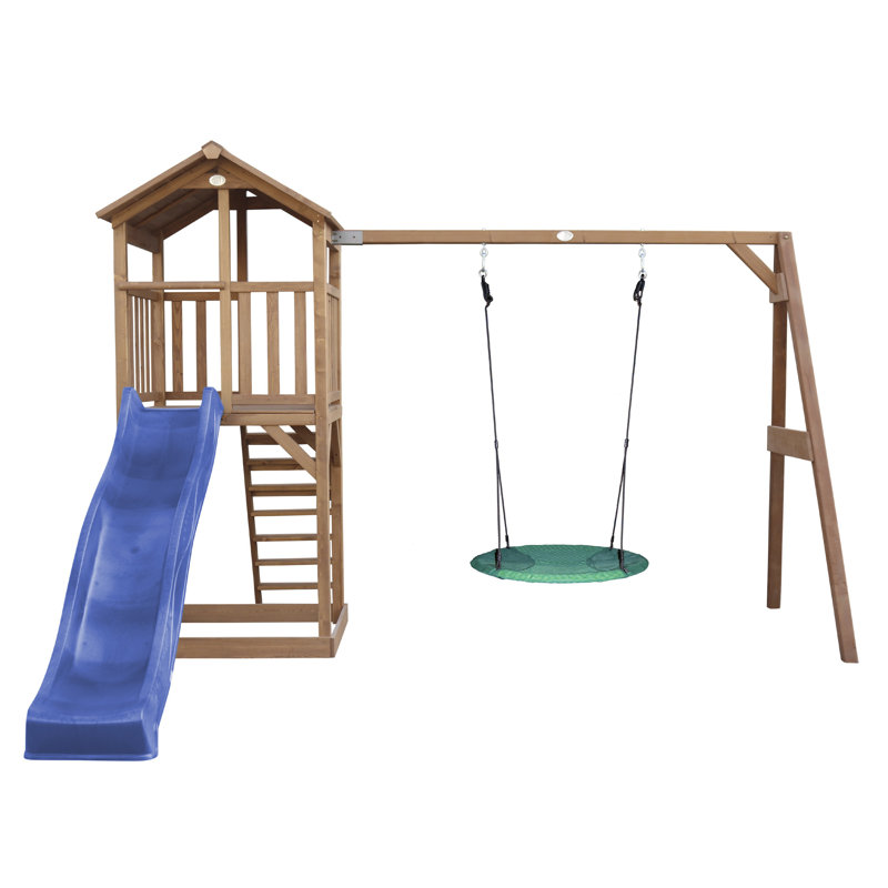 AXI Swing Set with 1 Swing(s) , 1 Slide(s), Blue