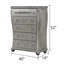 Commode 5 tiroirs Destiny