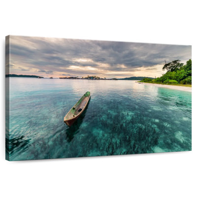 Mehar Traditional Indonesian Canoe