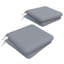 Outdoor Square Dining Chair Cushions, 3" Foam Replacement Cushion-41206560-41206588