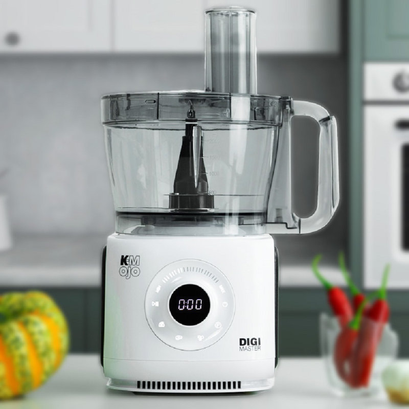 K-Mojo Digi-Master 1000W Food Processor With Touch Control