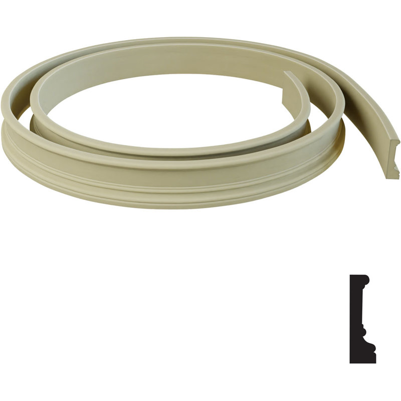 CKN535 - 3 1/2"H x 1"D x 144"L Casing Flexible Moulding, 3.5" H x 144" W x 1" D