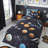 Bahena Solar System Navy Blue Duvet Cover Set-70423183