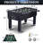 RayChee 55'' L Foosball Table, Full Size Soccer Game Table with 2 Balls, Leg Levelers and Heavy-Duty-91863671