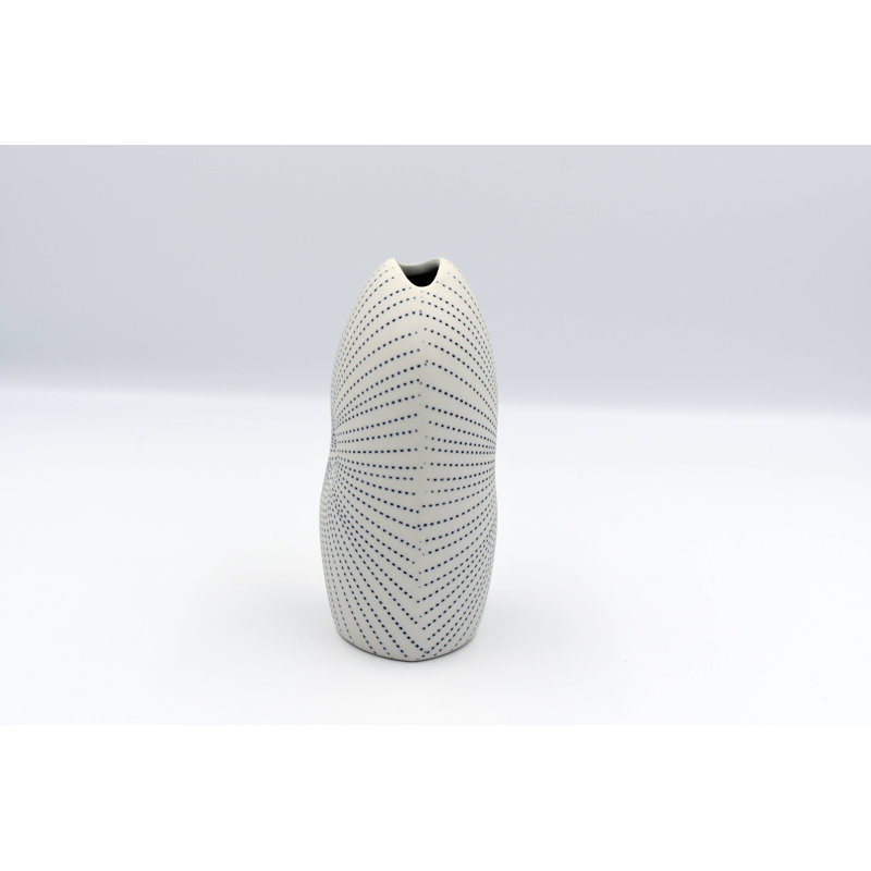 Vase de table Avita, Bleu, H 5,3 po x l 3,2 po x P 2,4 po