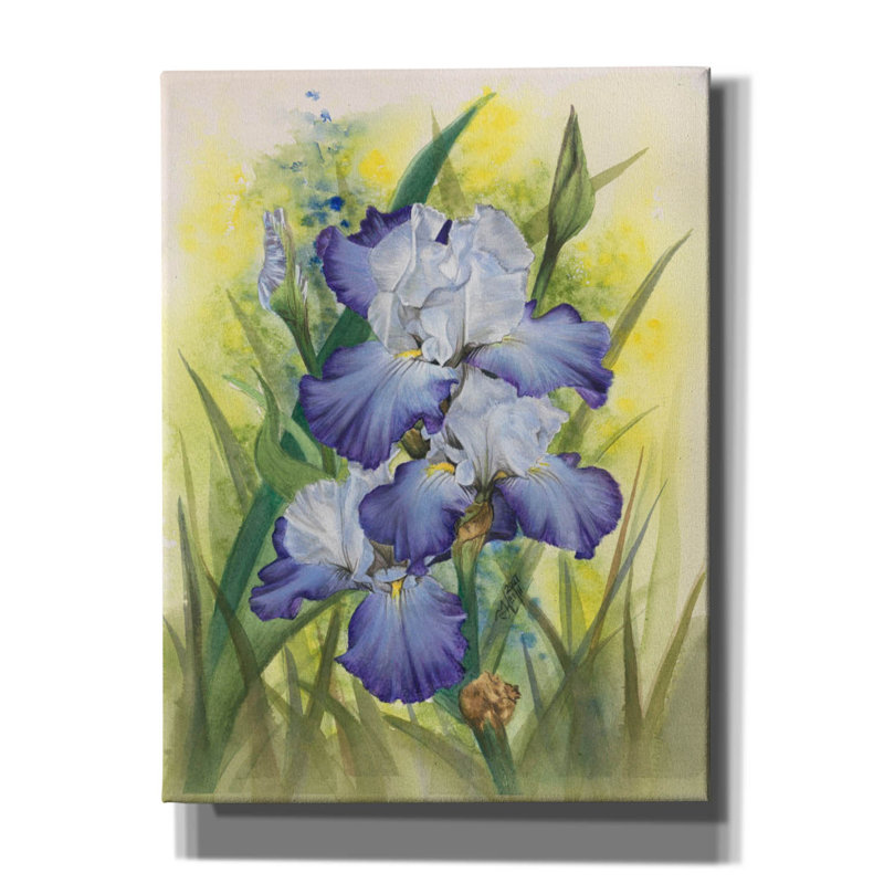 «Awake On Canvas» par Barbara Keith, reproduction, H 16 po x l 12 po x P 0,75 po