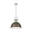 Luminaire suspendu 1 lumière avec tige Bryceton-107150042-107150045