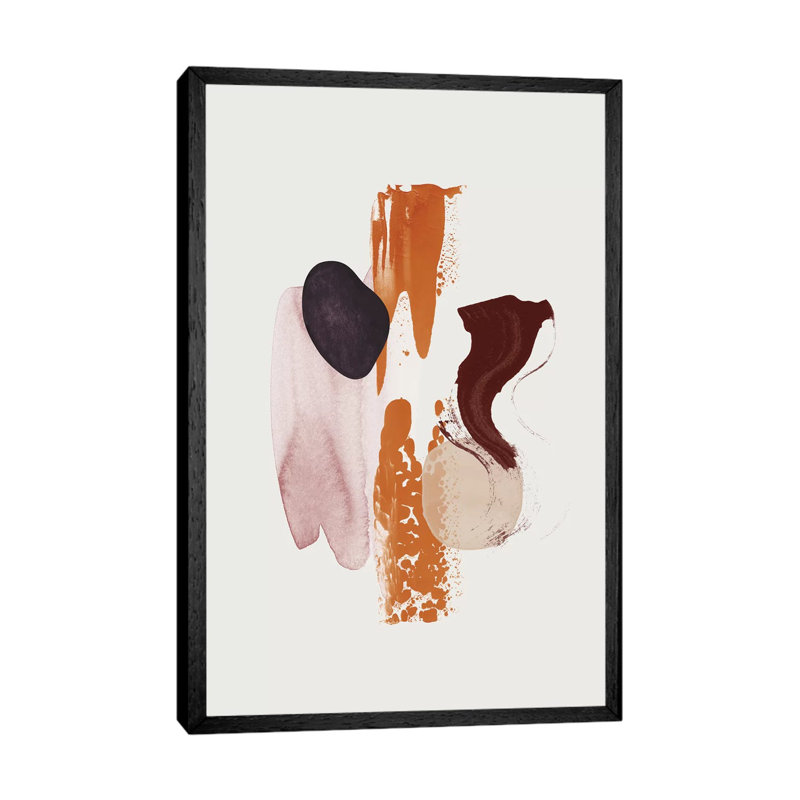 Fulfilled by Leemo - Painting on Canvas, 152.5 cm H x 101.5 cm W, Black Framed