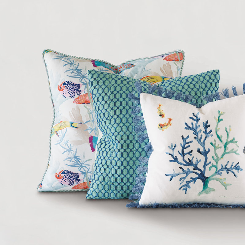 Malia Square Pillow Cover & Insert