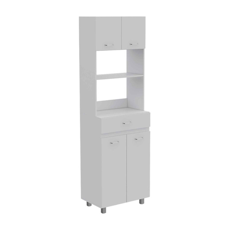 Garde-manger blanc 79 "avec trois tablettes