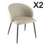 Luanna 47cm H Polyester Upholstered Side Chair-786149851
