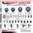 4-Piece Polyurethane Caster Set-88884377