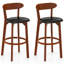 Tabouret de bar avec dossier courbé et repose-pieds-1672740052-1672740054