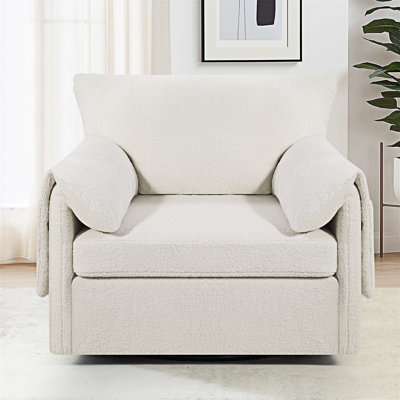 Fauteuil d'appoint pivotant