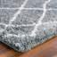 Tapis géométrique gris-2017585140