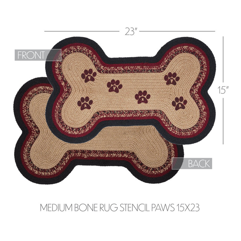 Batoul Hand Braided Indoor Rug, Novelty 1'3" x 1'11"