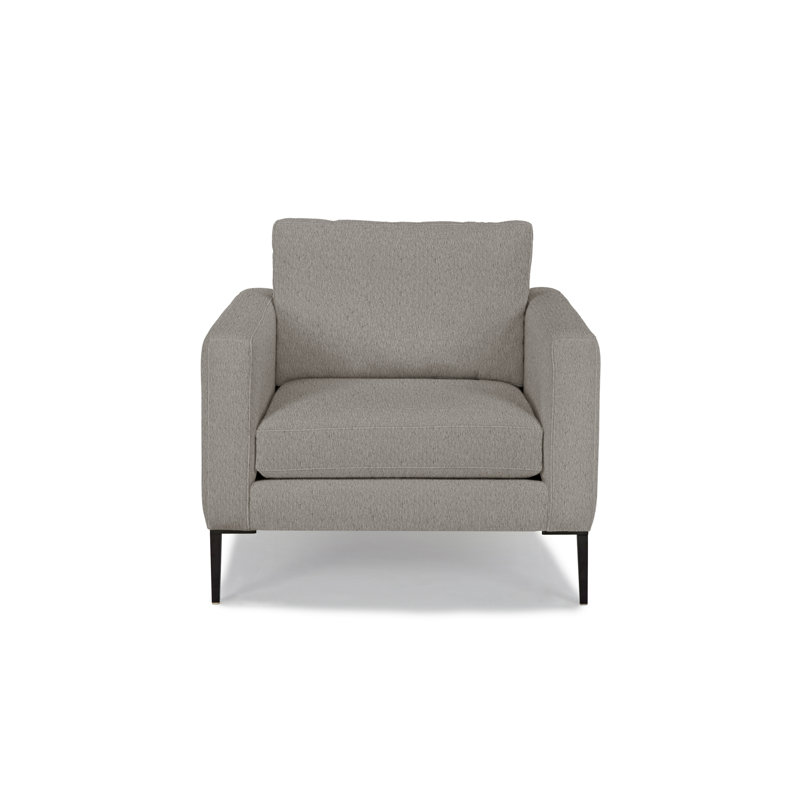 Fauteuil large de 36 po Odin, Polyester fumée
