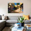 « village », impression sur toile-29042719
