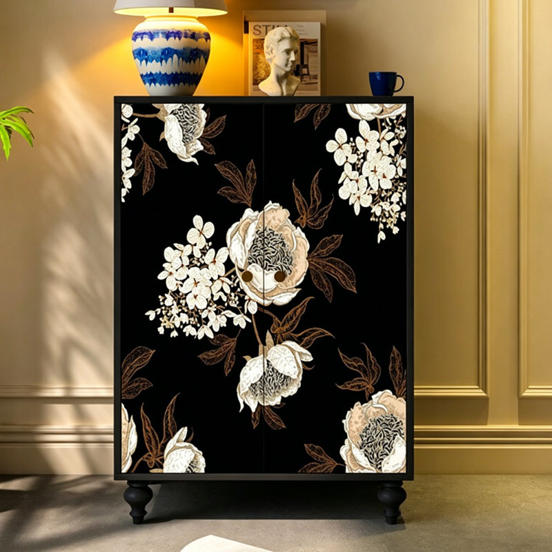 Vintage Solid Wood Multi Function Storage Cabinet
